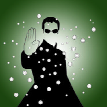 Matrix:The Matrix Neo Dodging Bullets