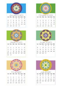 Calendrier Mandalas - 2020