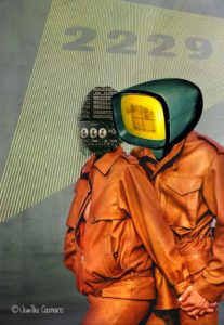 futuristic collage