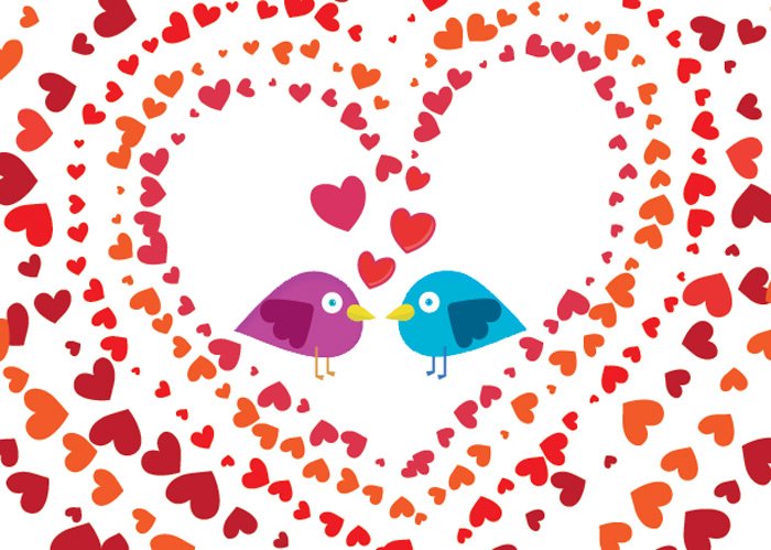 Love Card Birds