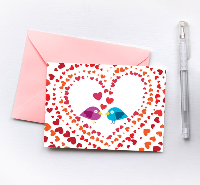 Love Card Birds