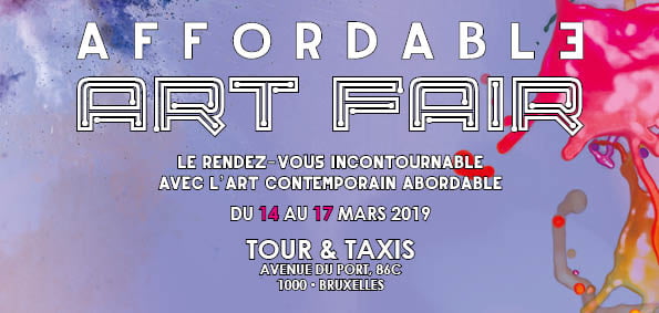 Affordable Art Fair Brussels invitation