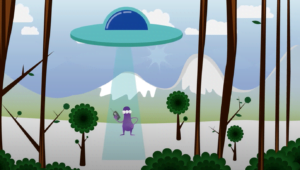 Galaxy Uber - funny alien animation