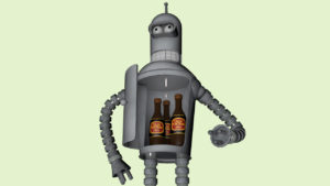 Bender Futurama 3D