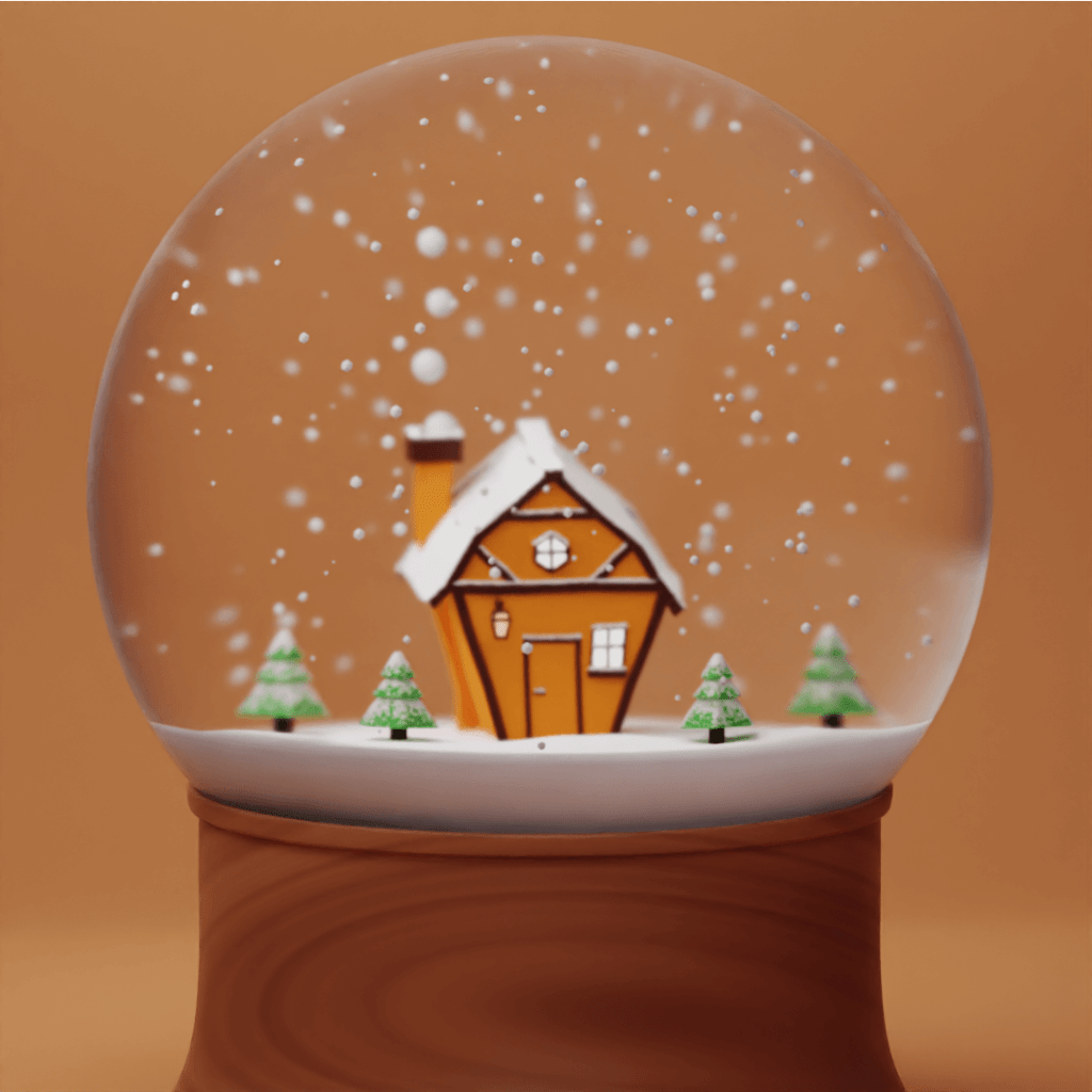 Winter animation 3d Blender jpcolemonts